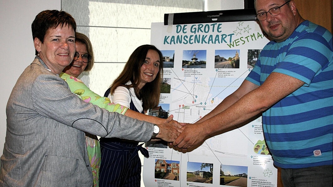 Handen ineen voor dorpshuis Westmaas