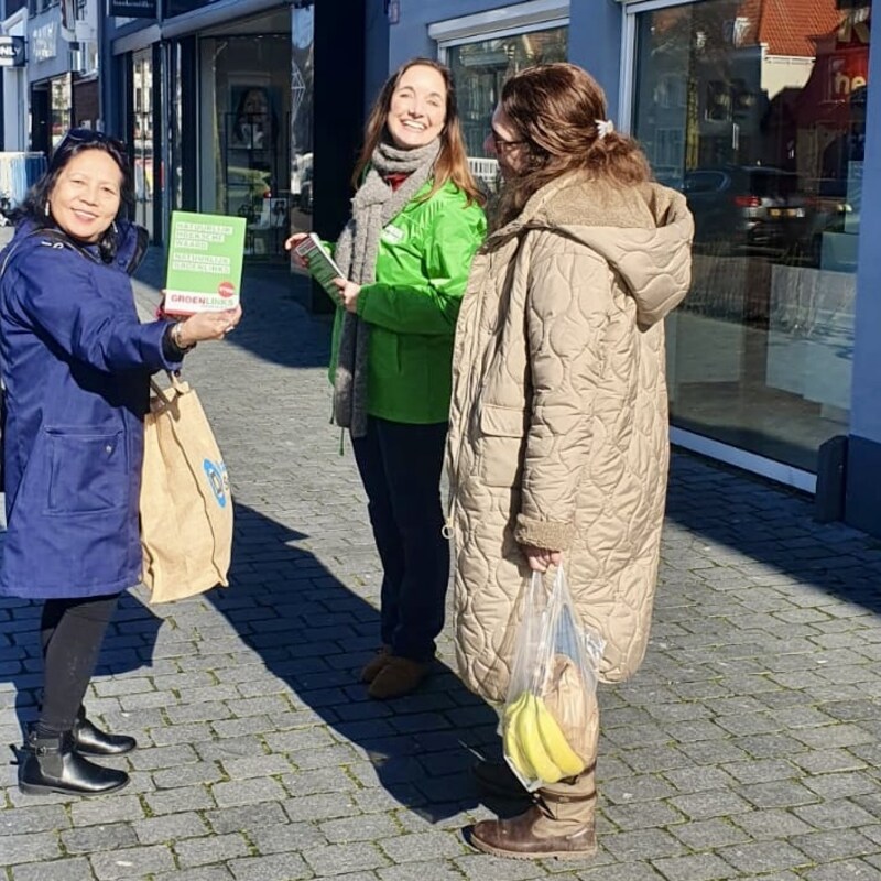 Op campagne