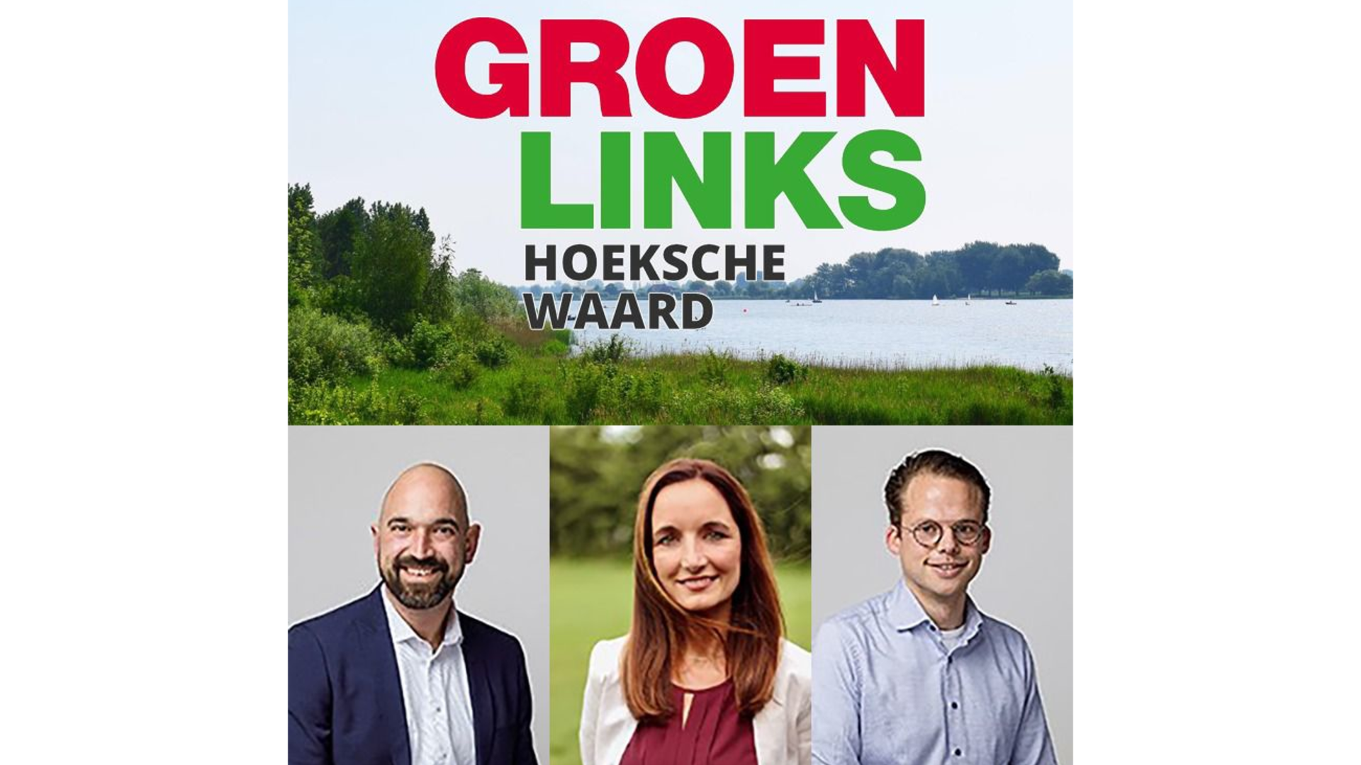 3 nieuwe kandidaten GroenLinks Hoeksche Waard