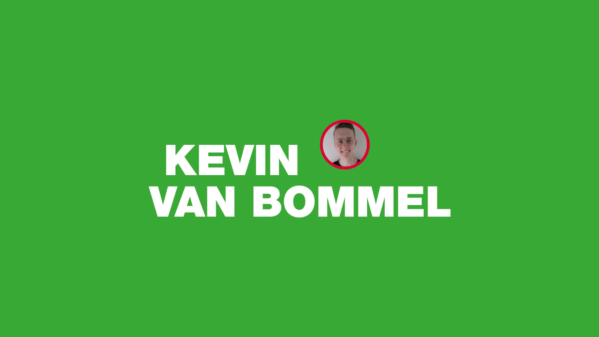 Kevin van Bommel